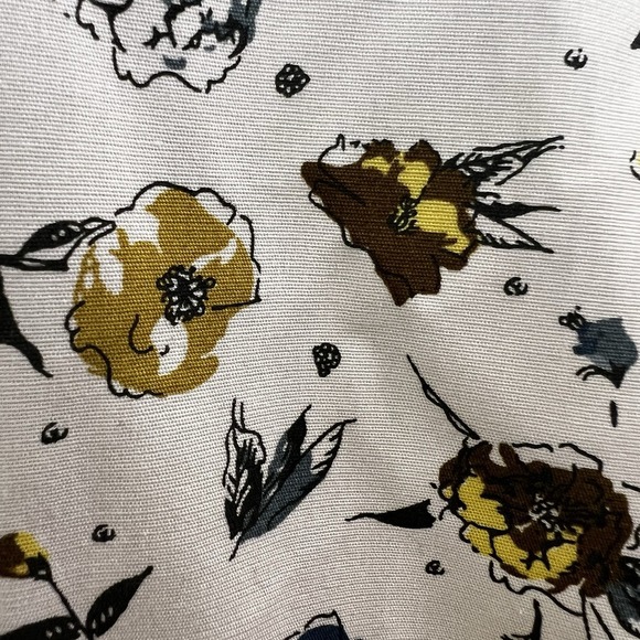 Duluth Trading Co Floral White Button Up Wrinklefighter Long Tunic Xxl Pockets - Picture 5 of 10